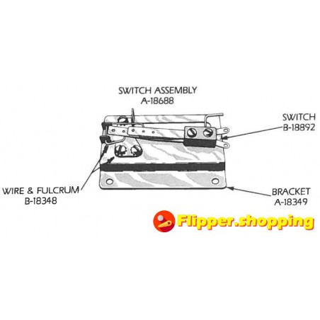 Contact Gottlieb Switch B-18892